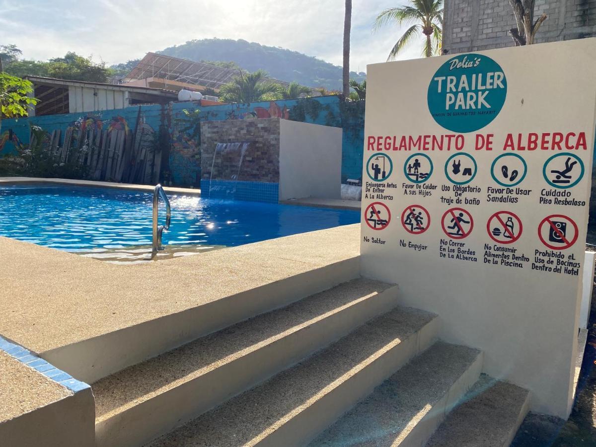 Hotel Delias Trailer Park Rincón de Guayabitos Exterior foto